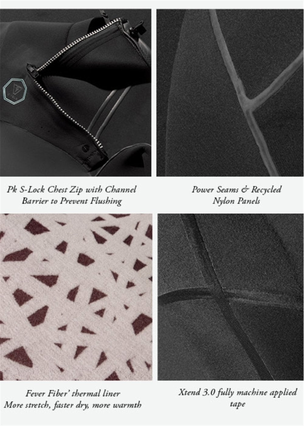 Vissla North Seas 3/2 Full Chest Zip