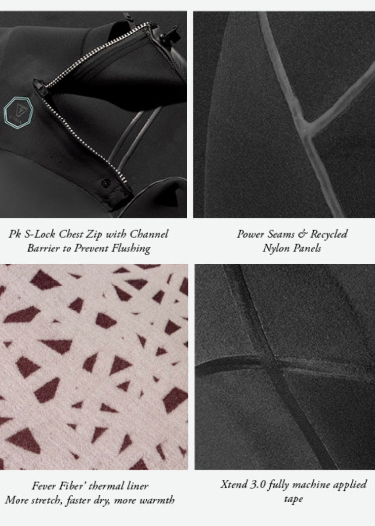 Vissla North Seas 4/3 Full Chest Zip