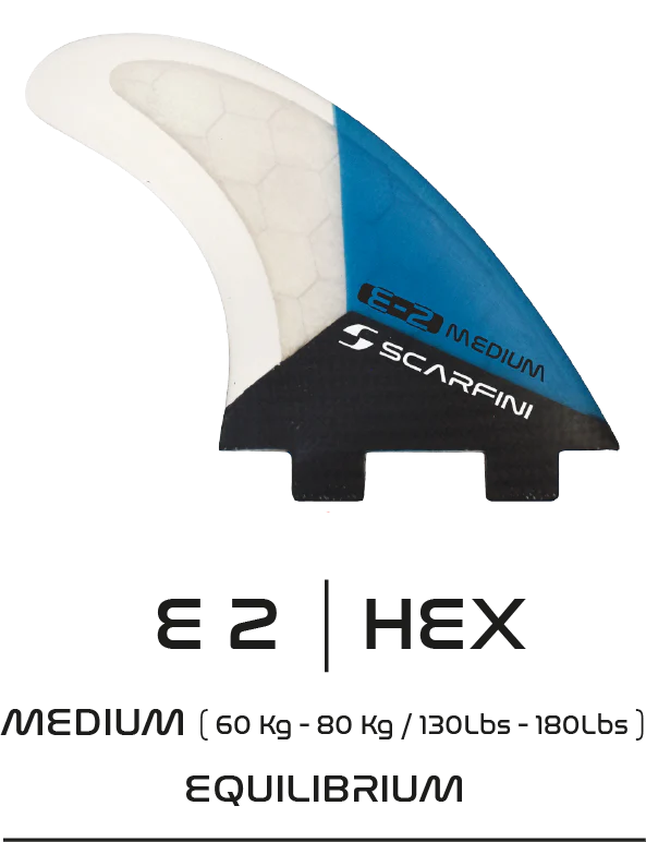 E-2 Equilibrium Thruster Fin Set Twin Tab (M)