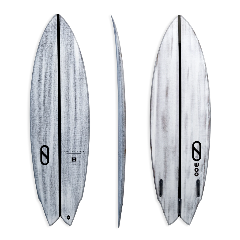 GREAT WHITE TWIN (5'8" x 19.375 x 2.5 x 29 - Futures - IB - #2916576)