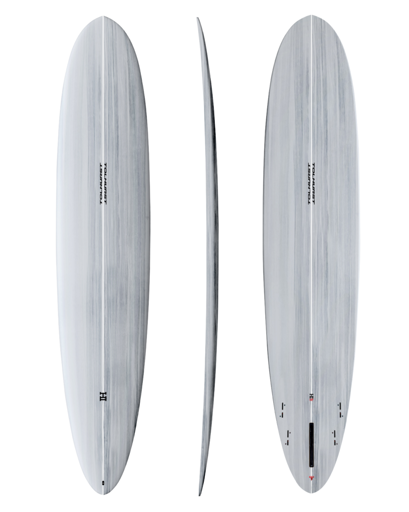 HI SPEED (9'1" x 21 7/8” x 2 7/8” - 63.7L - FCS10 + 4 FCSII - GRAY/CARBON - #2501752)