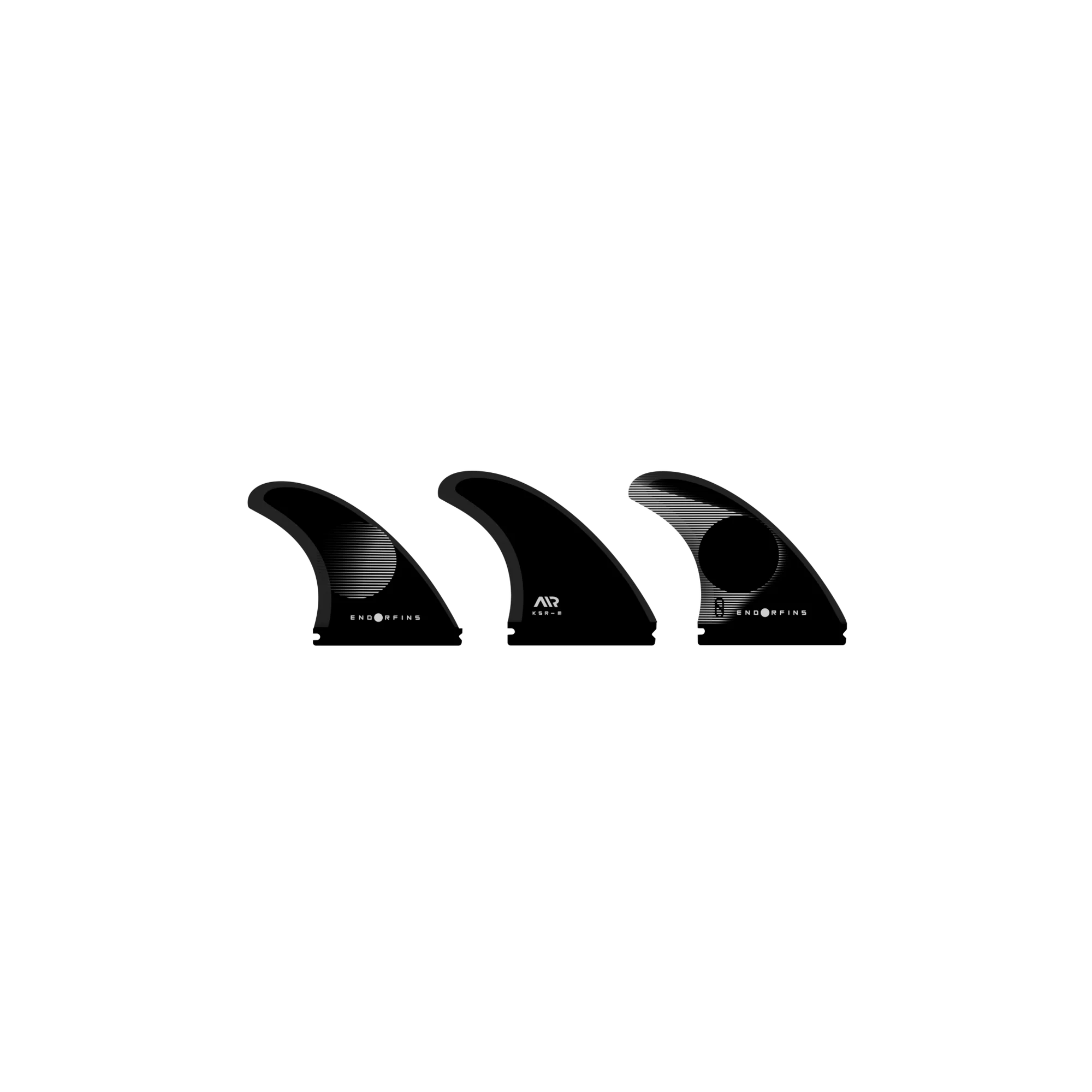 KSR Rake 3 Fin Medium white