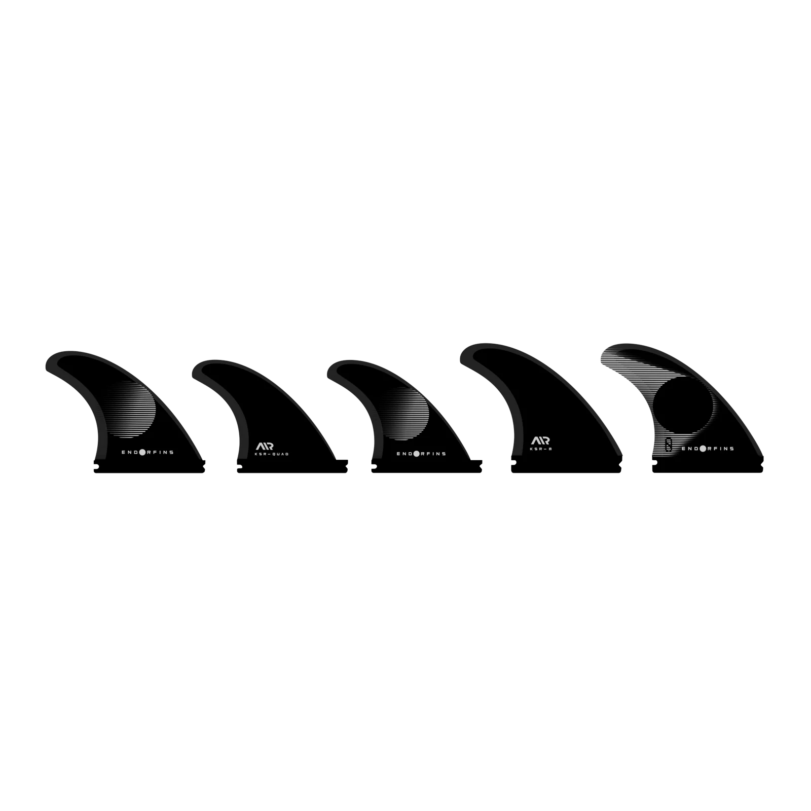 KSR Rake 5 Fin Medium white