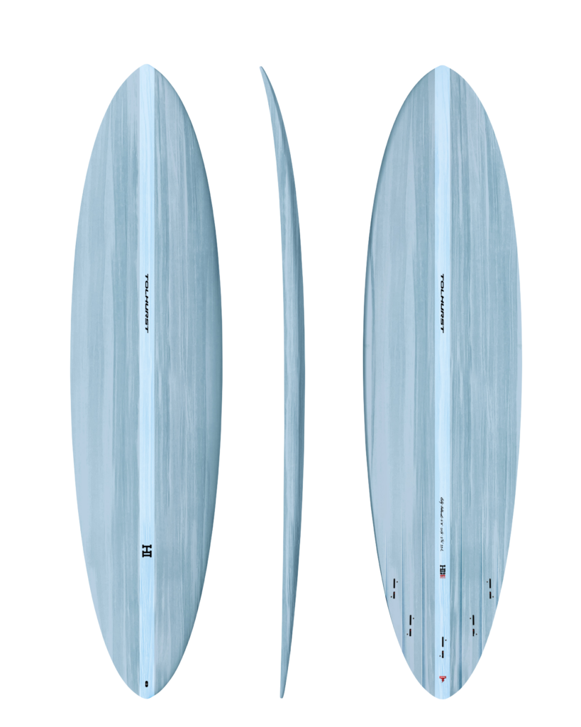 Mid 6 mini (6'8" x 20 1/4” x 2 11/16” - 39L - 5 FCSII - LIGHT BLUE - #2501739)