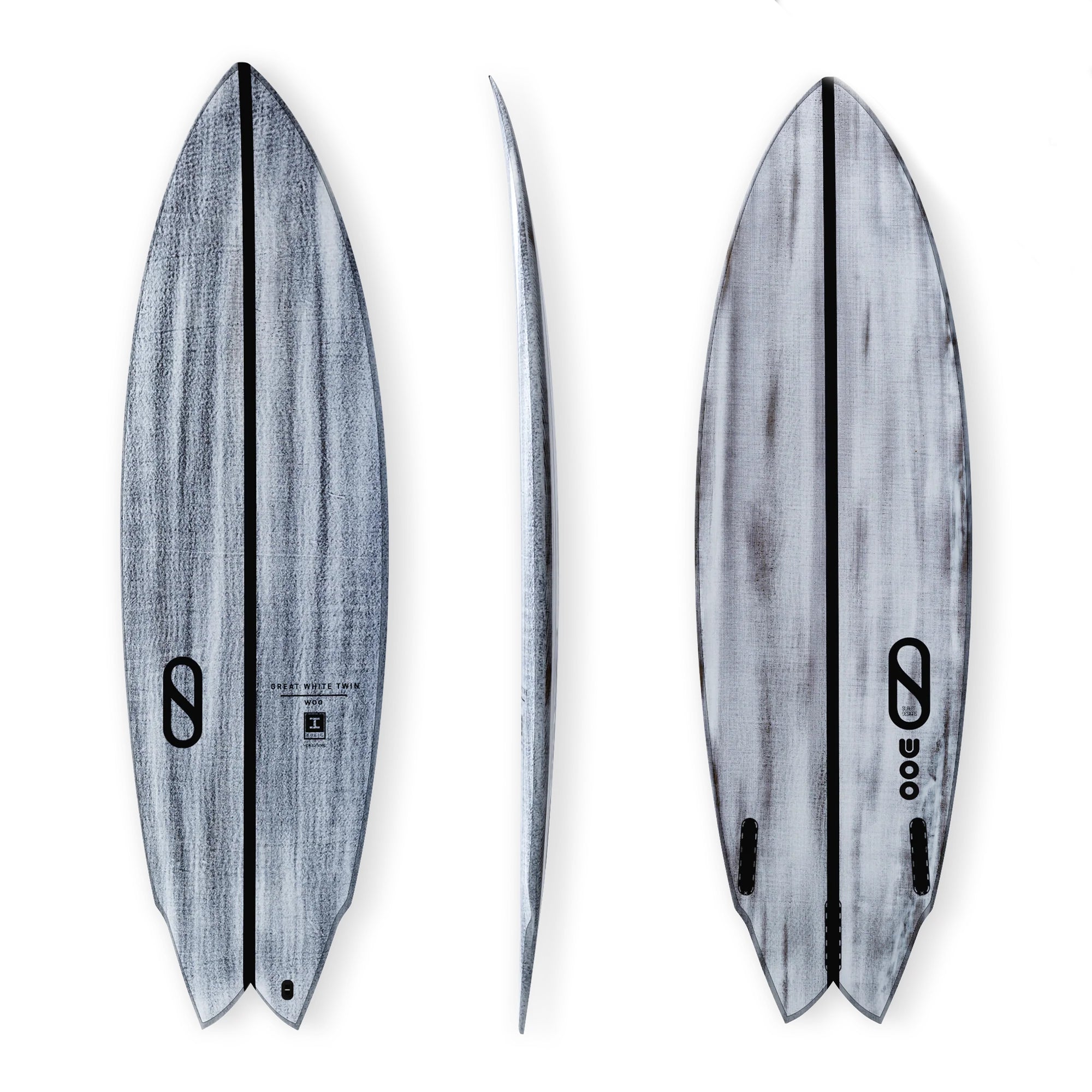 Great White Volcanic (5'9" x 19 5/8 x 2 9/16 x 30.5 -  Futures -  IB -  #1917675)