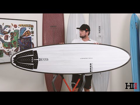 Moe (7'4" x 22 1/2" x 2 7/8” - 52.9L - 5 FCSII - GRAY/CARBON - #2501750)